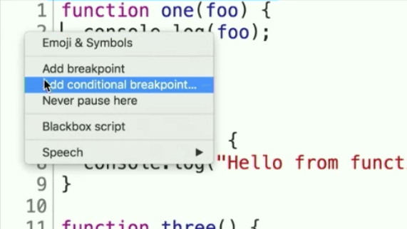 condition-breakpoint